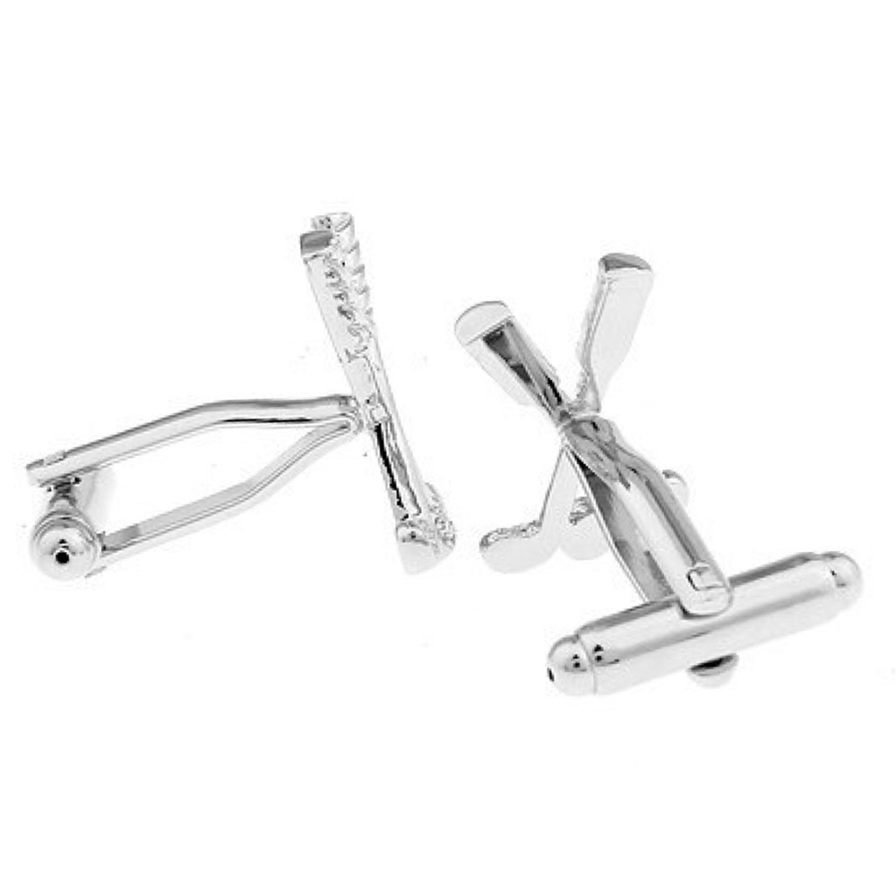 Silver Golf Club Cufflinks - Picture 5 of 15
